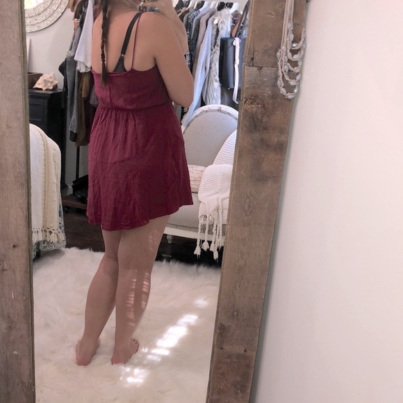 Free People size small pomegranate sexy dress - Picture 4 of 7